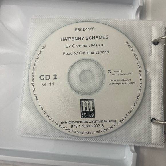 HA’PENNY SCHEMES BY GEMMA JACKSON 11 CD AUDIO BOOK - Picture 4 of 14